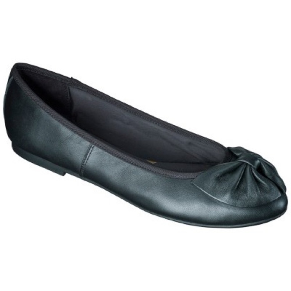 Sam & Libby Black Bow Flats!